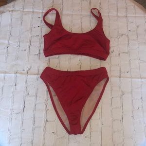 EUC Red Bikini